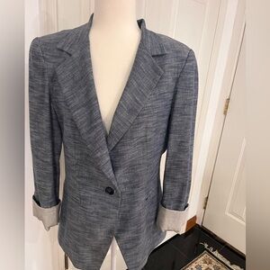 Cartonnier women’s Textured Gray Blazer size M